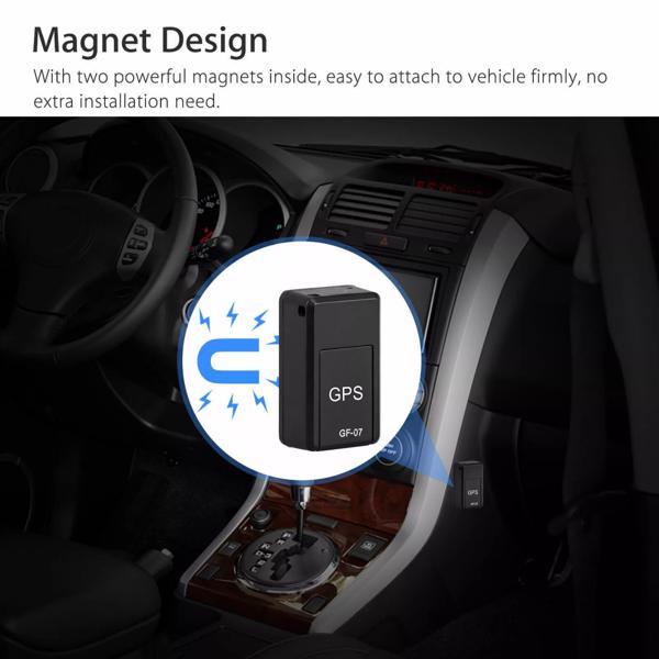 Magnetic GF07 Mini GPS Tracker – Real-Time Car & Asset Locator, GSM/GPRS, Portable and Silent Tracking Device