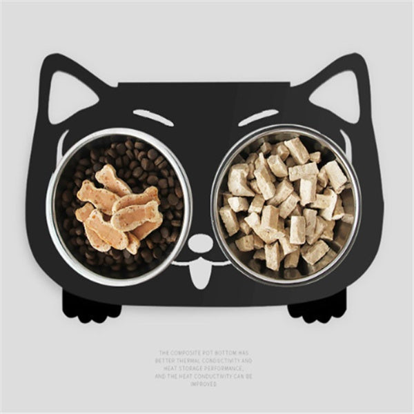 Anti-Spill Pet Bowl – Stable Non-Slip Water & Food Dish for Cats and Dogs