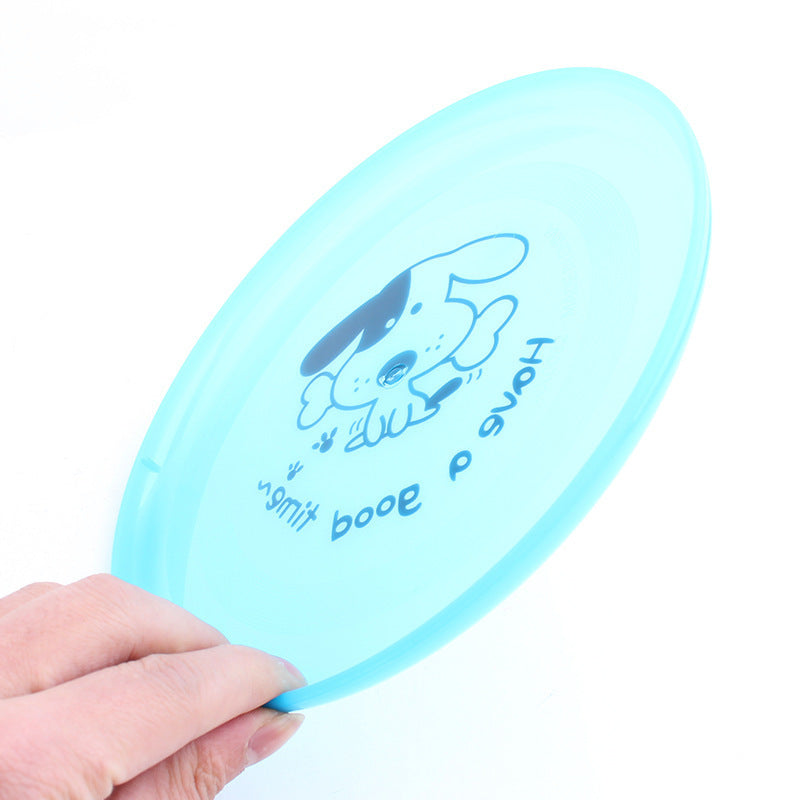 Durable Silicone Pet Flying Disc – Chew-Resistant Dog & Cat Toy for Training, Exercise, and Fun