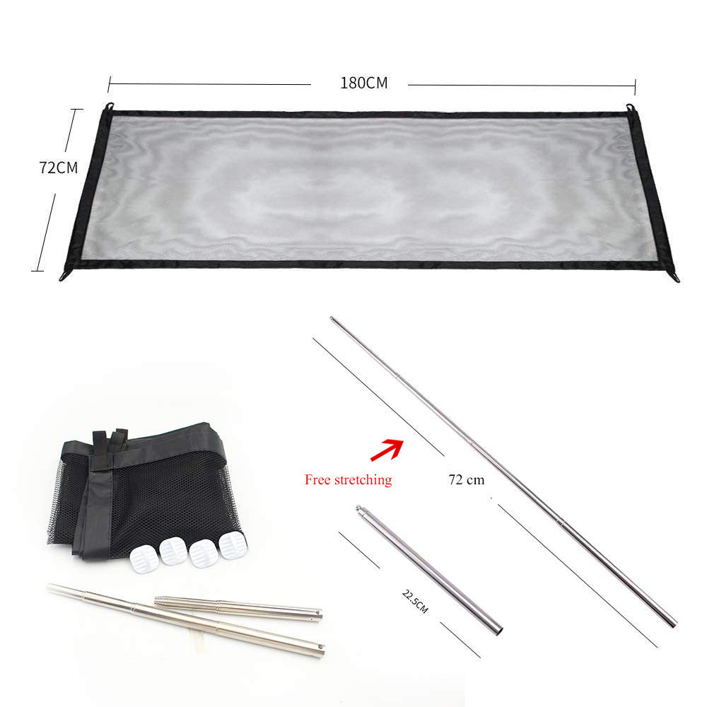 Portable Folding Dog Safety Net – Pet Isolation Barrier & Protective Playpen for Dogs