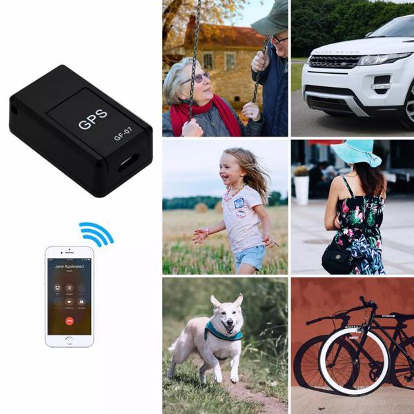 Magnetic GF07 Mini GPS Tracker – Real-Time Car & Asset Locator, GSM/GPRS, Portable and Silent Tracking Device