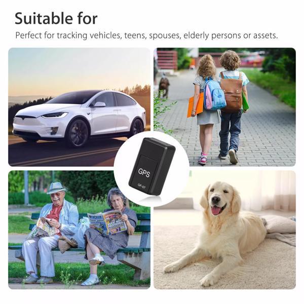 Magnetic GF07 Mini GPS Tracker – Real-Time Car & Asset Locator, GSM/GPRS, Portable and Silent Tracking Device