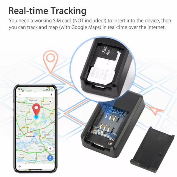 Magnetic GF07 Mini GPS Tracker – Real-Time Car & Asset Locator, GSM/GPRS, Portable and Silent Tracking Device